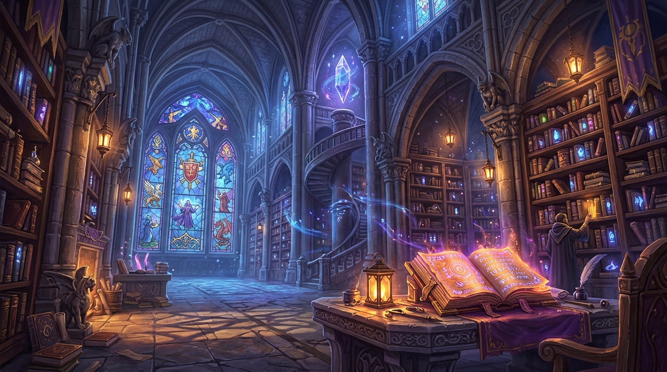 WoW Forever All 40 Library Books Locations Map and Truthseeker's Bow Rewards Guide