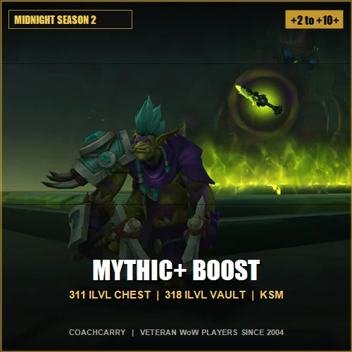 WoW Mythic+ Boost - Midnight Season 2