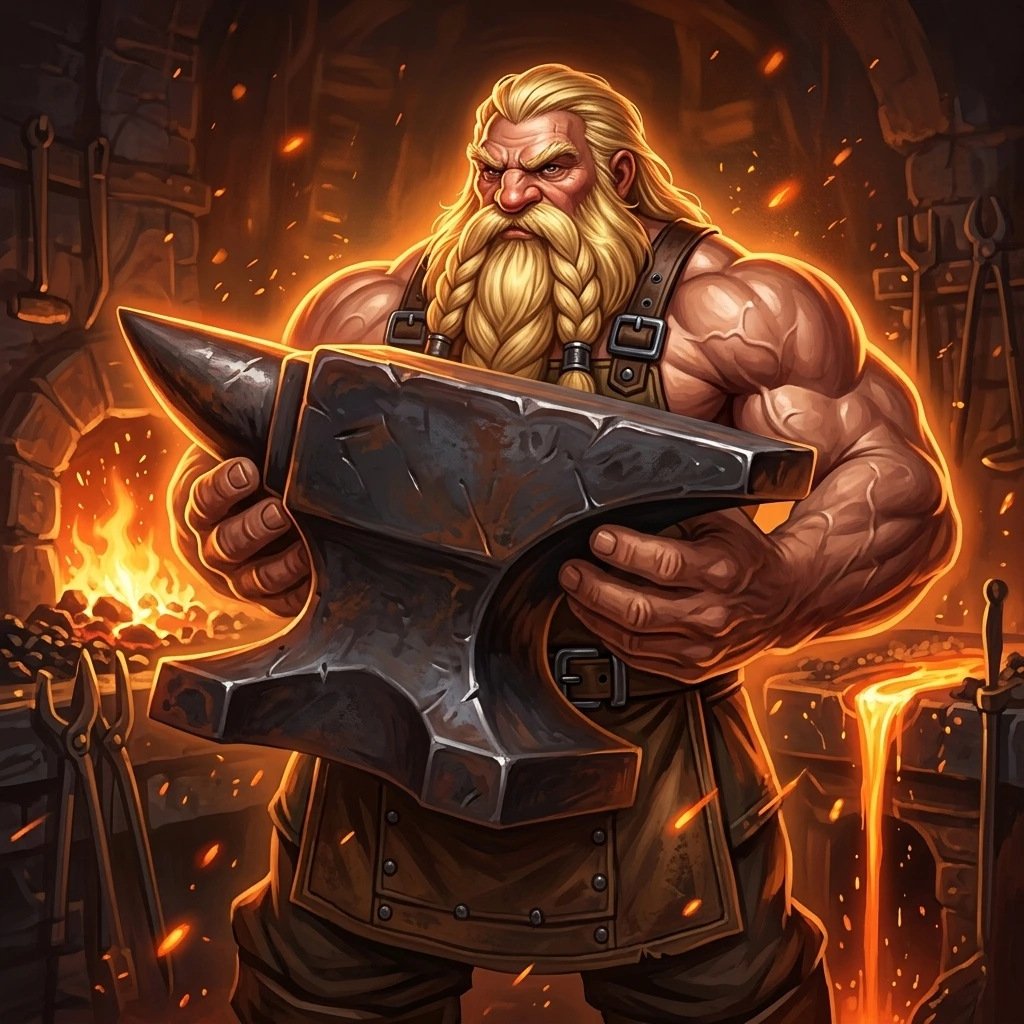 Blacksmithing with coachcarry